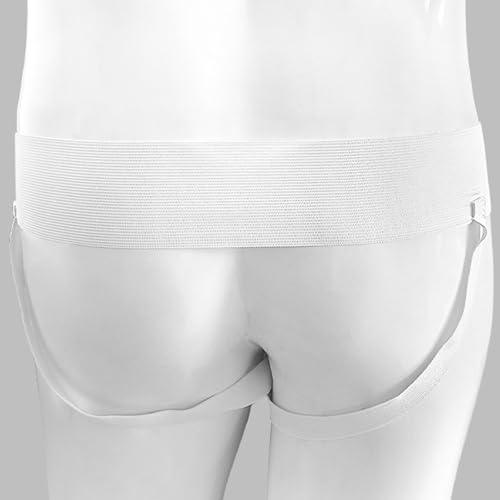 Shock Absorption Groin Guard for Men Boxing Sparring Jockstrap Abdominal Protectors Grappling Gear Breathable - size: Large