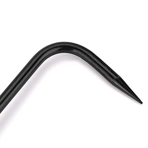 Bonsai Root Hook, Gardening Manganese Steel Root Rake with Ergonomic Wooden Handle, Bonsai Tools for Potted Plants Gardening Work Weeding Tool