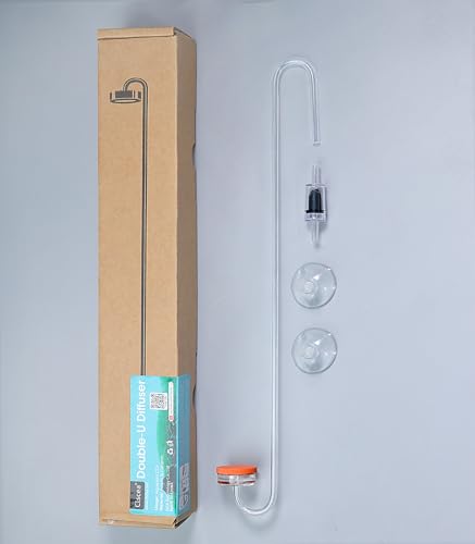 Acrylic CO2 Diffuser for Aquarium Planted Tank, Hooked version-30cm - color: Hooked version-30cm