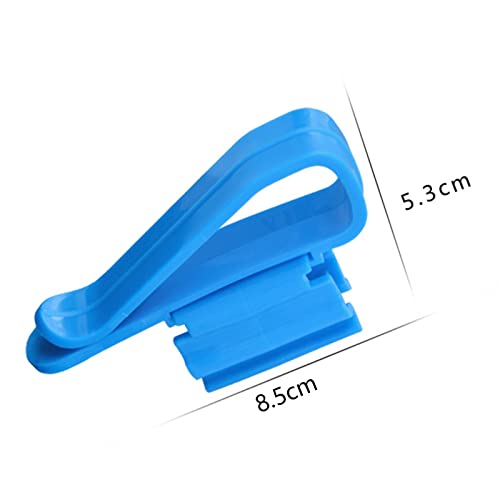 2 Pack Fish for Tank Mounting Clip Water Pipe Hose Holder Multifunction Adjustable Clamp for 0.31""-0.62"" Dia Tub Aquarium Tube Holder, Blue - size: Blue