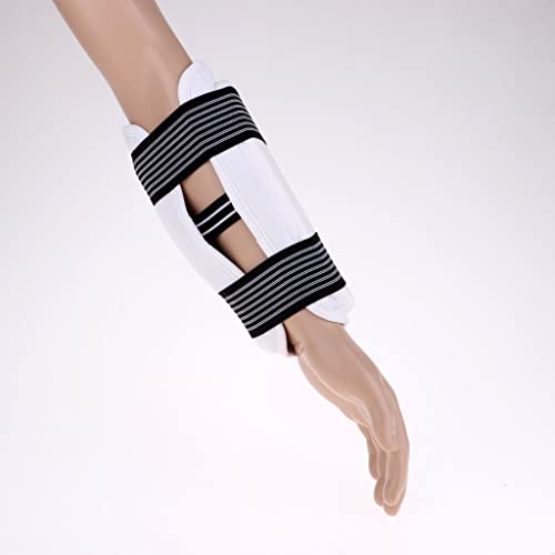 Taekwondo Forearm Guard Karate Sparring Martial Elbow Arm Protector Protective Gear for Adult Youth Junior Kids - size: Large