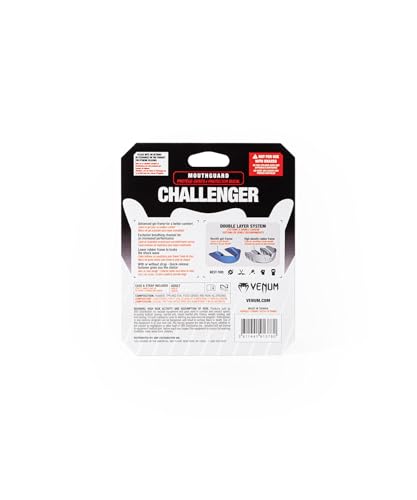 Venum Challenger Mouthguard - Strap/Strapless - color: Black Transparent, size: Adult