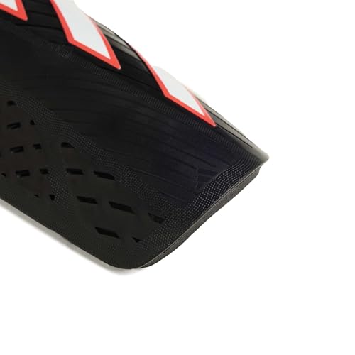 adidas Unisex Adult Tiro Soccer Shin Guards - color: Black/White/Lucid Red/Club, size: Small