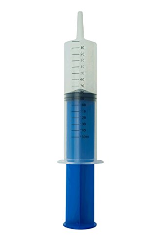 Karlling 150ML Large Big Plastic Hydroponics Nutrient Measuring Syringe - style: 150ML(1 Pack)