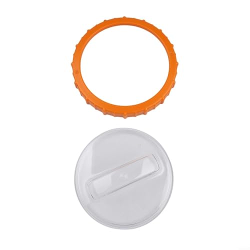 Pool Sand Filter Pump Strainer Basket Cover with Orange Retaining Nut P07018, Replacement for P07019 & P6561ASS16 Filter Lid, Compatible with 58486 58497 58499 (2023+ Models), ABS Plastic