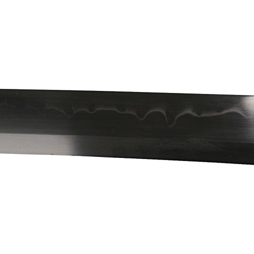 siwode Katana Handmade Full Tang Sharp, Alloy Tsuba Japanese Samurai Sword High Carbon Steel 1060,T10 1095, 40-Inch - color: Shuang tan
