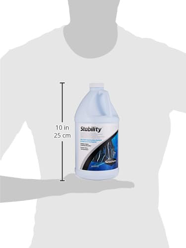 Seachem Stability Fish Tank Stabilizer - For Freshwater and Marine Aquariums 2L / 67.6 oz - color: Clear, size: 2 l / 67.6 fl oz