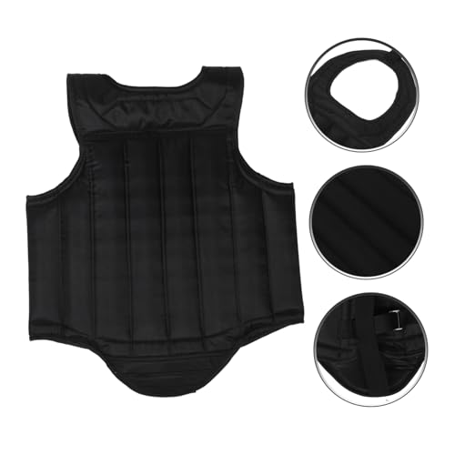 GALPADA Professional Boxing Chest Guard Breathable Protector for Training and Sparring Ergonomic Design Full Chest for Adults Combat Gear
