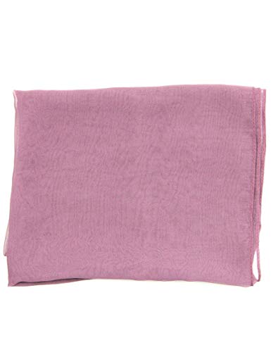 PANTONIGHT Long Chiffon Sheer Scarf For womens - color: 070 Plain Purple