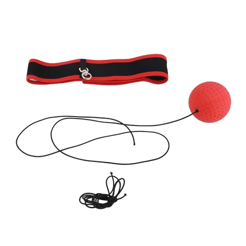 Boxing Equipment Ball Made of Quality Material with Stretchy Adjustable Headband, Easy to Use for Speed Improvement, Perfect for Room, Garden, or Park Training - size: E305-H01