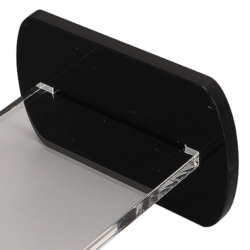 1 Pack Acrylic Boxing Glove Stand, Vertical Boxing Glove Display Stand Acrylic Gloves Holder, Baseball Glove Display Rack Holder Rack for Boxing Glove Baseball Mitt Ball Football - color: Black