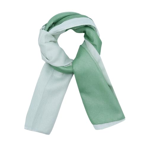 RARITYUS Fashion Gradient Color Hijab Scarf for Women Glitter Modal Instant Muslim Islamic Hijab Head Wraps Long Shawls - color: Green