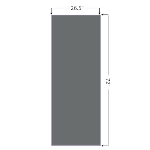 Eunzel Hot Yoga Mat Towel, Ultra-Absorbent Microfiber 72" x 26.5" | Ultra Absorbent Microfiber, Soft Touch Fabric, Quick Dry, Hot Yoga & Pilates, Machine Washable - color: Gray/ Purple