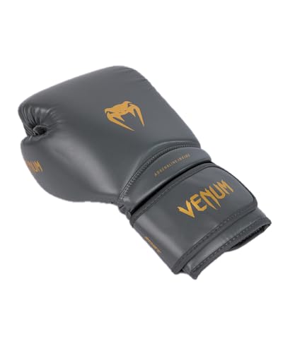 Venum Contender Boxing Gloves - color: Grey/Gold, size: 16-Ounce, style: Contender 1.5