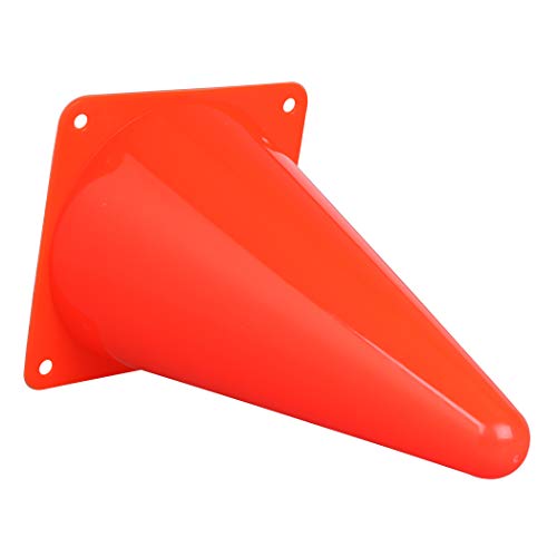 CARTMAN Agility Training Cones, Plastic Soccer Field Markers Indoor Outdoor for Events - style: 9" 24pk