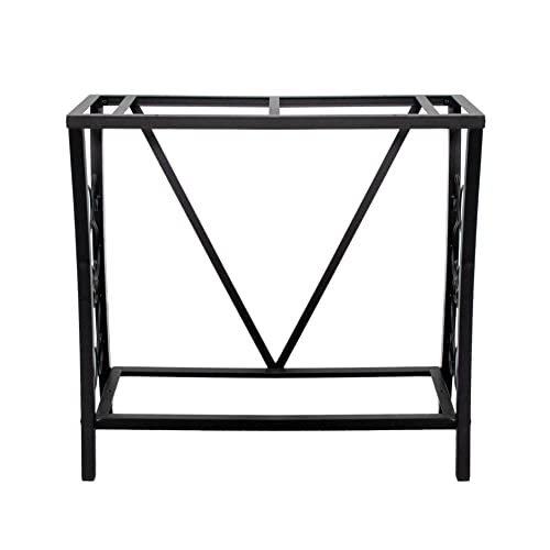 Aquatic Fundamentals 29 Gallon Metal Aquarium Stand, 30.3" L x 12.5" W, Black - size: 29 Gallon