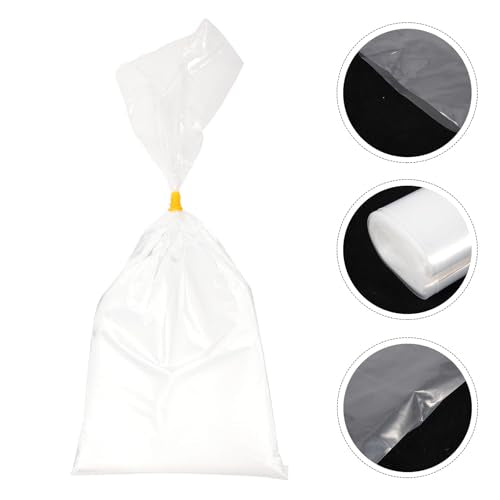 Mipcase 50pcs Thicken Plastic Fish Transport Bags 16x40cm Leak-proof Aquarium Shipping Storage Bags for Live Fish Packing