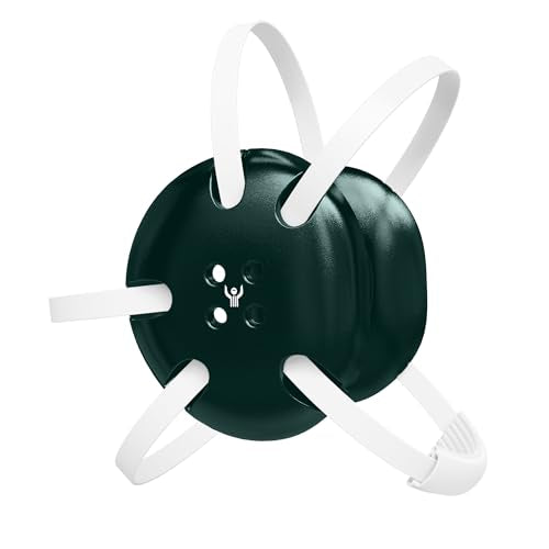 Great Call Athletics Classic Wrestling Headgear, White Straps - style: Dark Green w/ White Straps