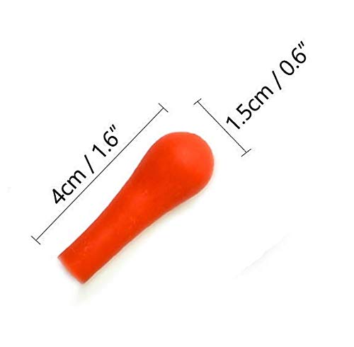 (2 Pack) Glass Graduated Medicine Dropper Pipettes Lab Dropper with Rubber Cap and Scale (0.5ml (2 Pack)) - style: 0.5ml (2 Pack)