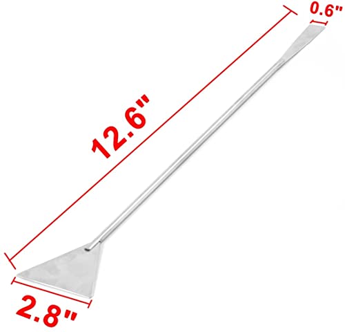 XYWHPGV Aquarium Metal Sand Gravel Leveler Aquascaping Substrate Spatula 12.6"(41FD4 41655 8BB99 54203 7D7A6 FD919)