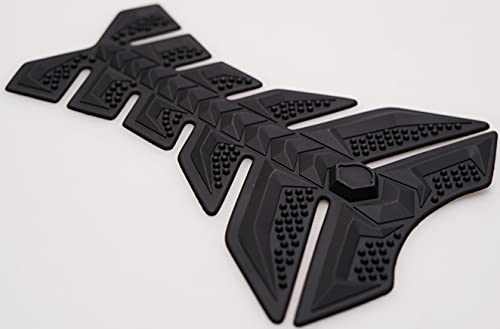 3D Black Rubber Side Tank Pad Protector for GSXR 750/600/1000 Hayabusa GIXXER