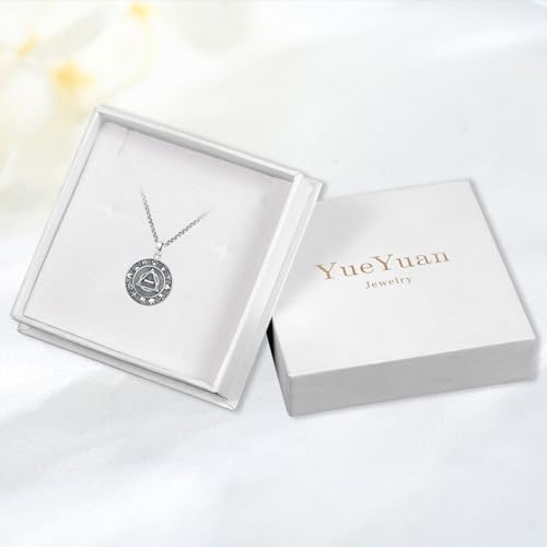 Coexist Necklace 925 Sterling Silver Yin Yang/Star of David Pendant World Religions Harmony Necklace Religion Jewelry Gift for Men - style: Therian Symbol