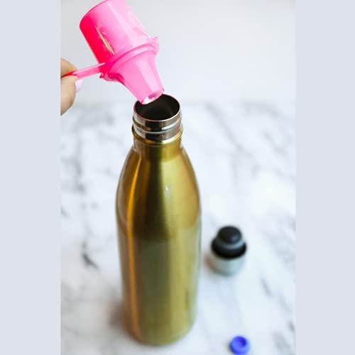 Measuring Scoop & Funnel - No Cap Open Spoon 1-Pack 5cc | Universal open design measuring spoon, Built-in funnel neck pour spout, Quick access cup for coffee powders and baking