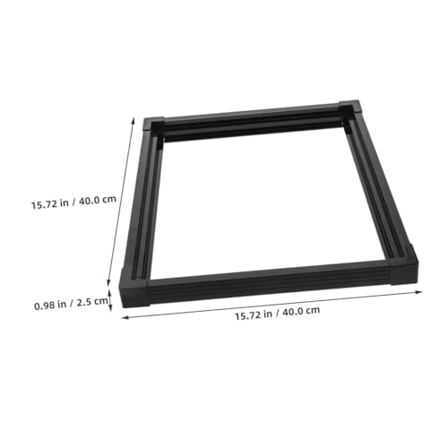 Toddmomy Fish Tank Edge Protector Strip for Aquarium Safety Easy Installation and Maintenance Non- Design for Tanks - size: 40.00X40.00X2.50CM