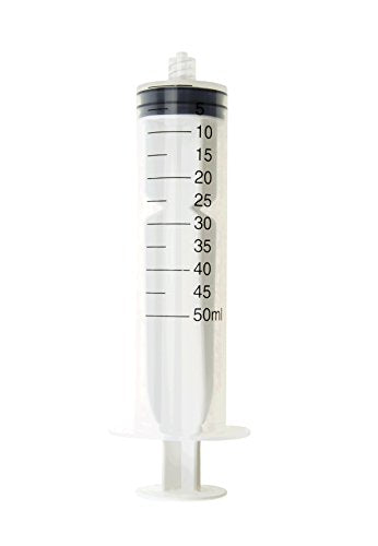 Karlling 50 ML Syringe for Nutrient Measuring 80cm Handy Tube - style: *50ML(1 Pack)