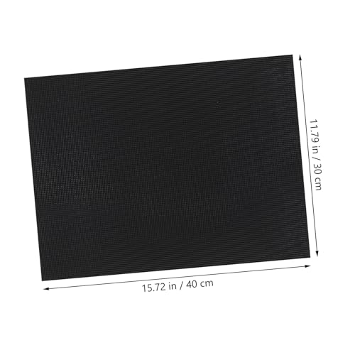 Fish Tank Pad Aquascaping Fish Tank Base Mat Fish Tank Bottom Mat Under Tray Water Tank Small Fish Tank Kit Aquarium Mat Air Valve Aquarium Fishtank Bandejas para Comida Black Foam