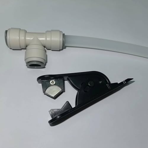 Acetal Copolymer 1/2" Tube OD Tube Fitting, Reducing Union Elbow Connector, Push to connect for RO water filter system parts (pack of 5) - style: 1/2 to 1/2 o.d. elbow union