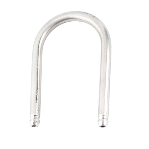 Pssopp CO2 Connector Tube, Stainless Steel Aquarium U Shaped Tube Air Pump Accessories Air Connector Pipe for Aquarium Air Line