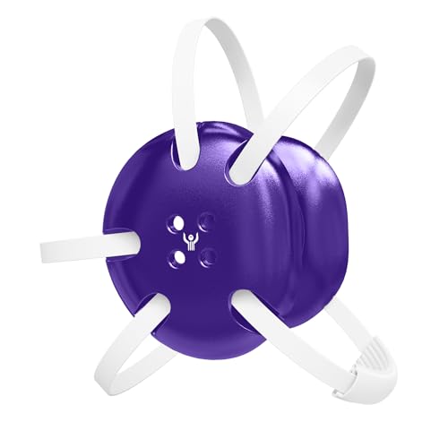 Great Call Athletics Classic Wrestling Headgear, White Straps - style: Purple w/ White Straps