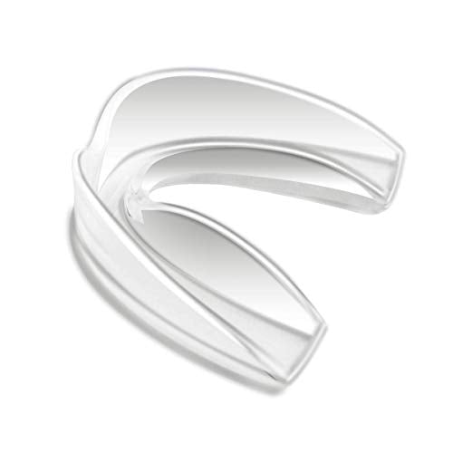 Coolrunner Mouth Guard Sports, 4 Pack Athletic Mouth Guards | Professional Moldable Youth Mouthguard for Maximum Protection, Customizable for Comfort(12 Years or Older)