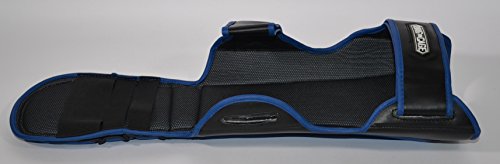 Ultima GelTech MMA Muay Thai Grappling Shin Instep Shin Guards - color: Blue, size: X-Large