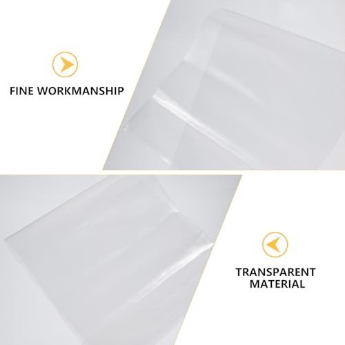 Ipetboom 50pcs Live Fish Transport Bags 20x44cm Plastic Fish Packing Bags 12mil Thickness and Storing