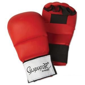 Pro Force Gladiator Karate Gloves - Red - Medium