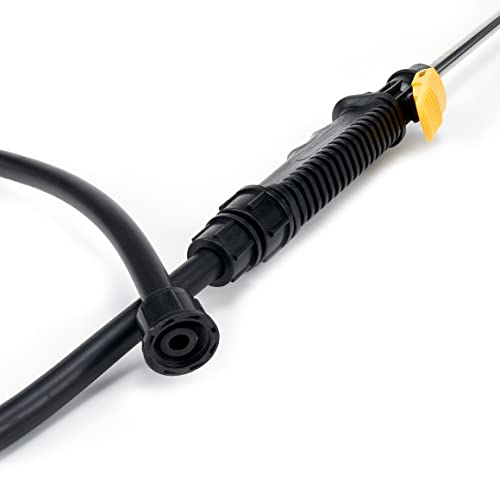 Replacement Sprayer Wand for Ryobi,Stainless Steel Sprayer Wand with Adjustable Nozzle,Trigger Wand & Hose for Ryobi P2803 Sprayer (With Hose)