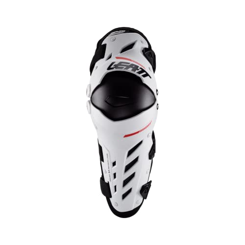 Leatt 2022 Dual Axis Knee Guards (XX-LARGE) (WHITE) - color: White, size: XX-Large