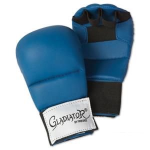 ProForce Gladiator Karate Sparring Gloves - Blue - Small