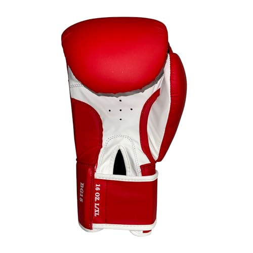 Ringside Striker Boxing Training Sparring Gloves - color: Black/White, size: Large-X-Large