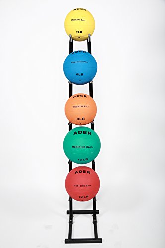 Ader Rubber Medicine Ball 1 Kg -10 Kg - size: 1-5 Kg + Rack