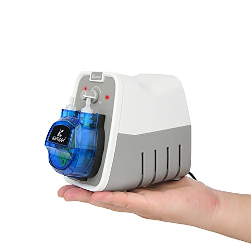 KCPA600 24V Peristaltic Pump High Flow Rate Liquid Dosing Pump 180-520ml/min Adjustable, Norprene Tube 4mm ID x 7.2mm OD