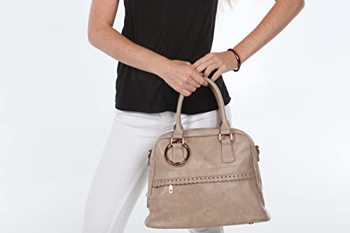 Clipa Bag Hangers The Ring that Opens into a Hook, Closes Automatically | Holds 33 lbs, Needs only 1/2" to Hang a Bag, Easy to Use with One Hand, in 9 available styles, 3 yr Warranty - color: Matte Bronze