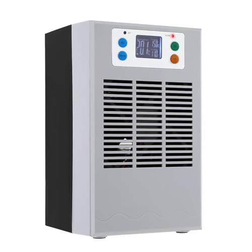 Aquarium Chiller Water Chiller, 30L/7.93GAL Aquarium Cooler 100W, Chiller Constant Temperature Cooling System for Fish Tank,Jellyfish,Coral