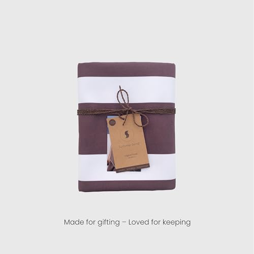 SummerSand Microfiber Beach Towel - Quick Dry, Sand Free - Compact and Lightweight for Travel - Recycled Materials - Travel Bag Included - Large Microfiber Towel (63x31.5in – Grape Purple) - color: Grape Purple