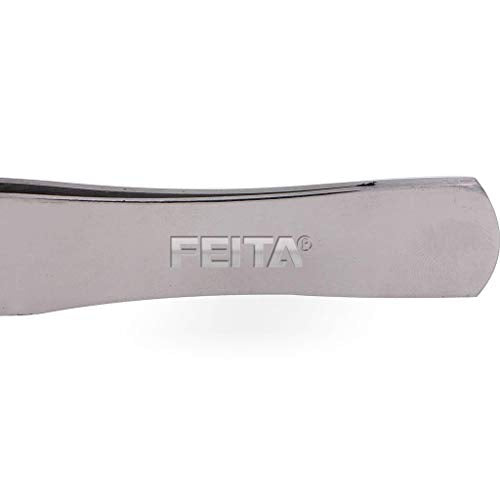 Extra Long Tweezers 18.9 Inch - FEITA Stainless Steel Curved Tip Tweezer Tongs for Aquarium Fish Tank Plants - style: 18.9Inch Curved-Tip