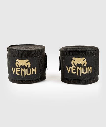 Venum Boxing Hand Wraps - color: Khaki/Black, size: 180 inch