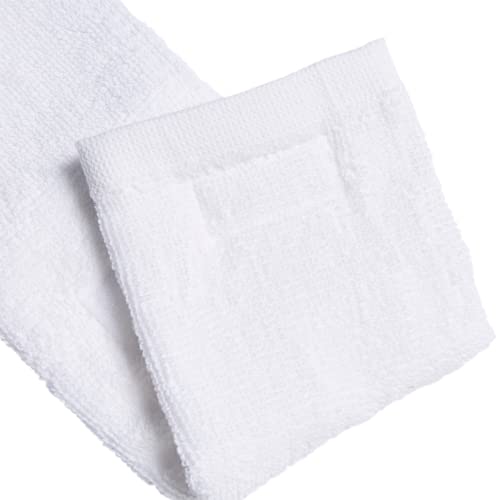 adidas Football Team Towel Dries Hands, Stays-in-Place with Hook and Loop Closure - color: White