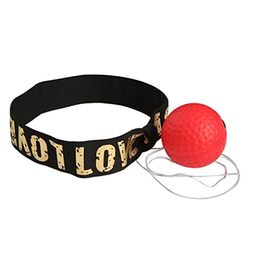 Boxing Reflex Ball Headband MMA Boxing Equipment Boxing Gear Punching Speed Boxing Ball on Strings for Workout Agility Home Gym Women Men
